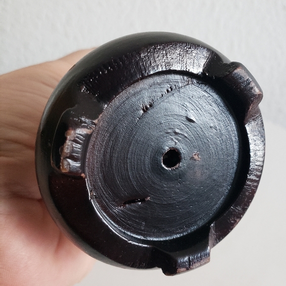 Vintage Detailed Ivorine Resin Faux Bone Female Chinese Empress Statue  - Picture 4 of 12